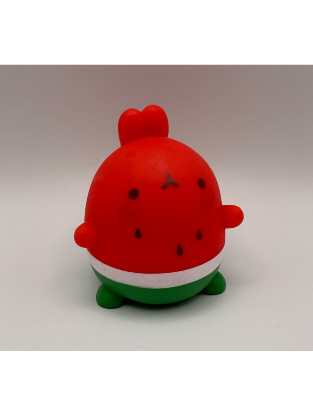 Molang Watermelon Soft Vinyl Mini Figure Official Kawaii
